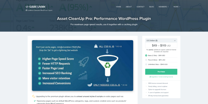 Imagen De Asset CleanUp Pro En Baratillo WP WordPress