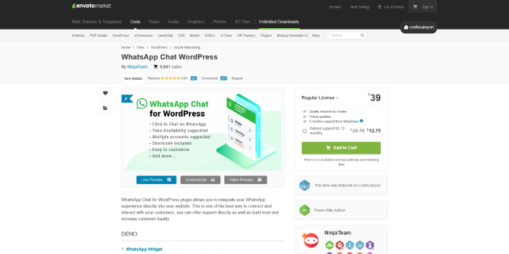 Imagen De WhatsApp Chat WordPress En Baratillo WP WordPress