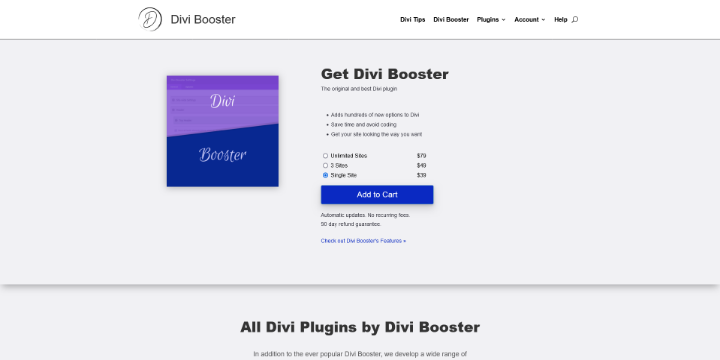 Imagen De Divi Booster En Baratillo WP WordPress - copia