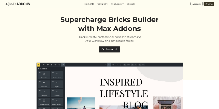 Imagen De Max Addons Bricks En Baratillo WP