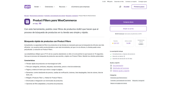 Imagen De Product Filters WOO En Baratillo WP WordPress