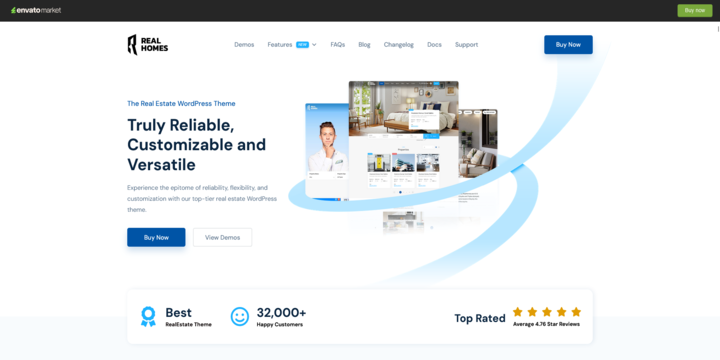 Imagen De RealHomes En Baratillo WP WordPress