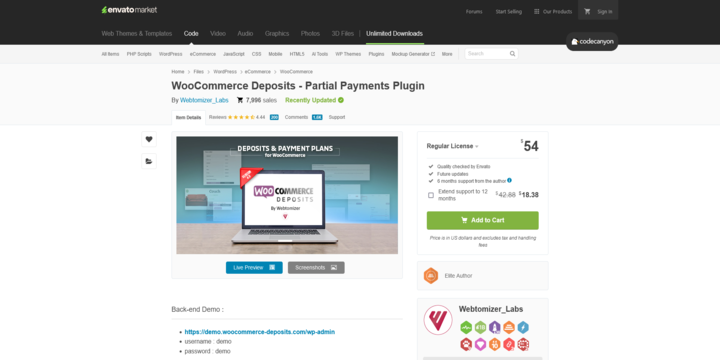 Imagen De WC Deposits - Partial Payments En Baratillo WP WordPress