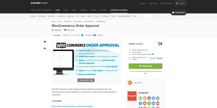 Imagen De WC Order Approval En Baratillo WP WordPress