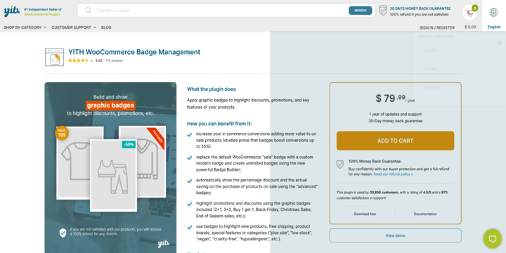 Imagen De YITH WooCommerce Badge Management En Baratillo WP WordPress