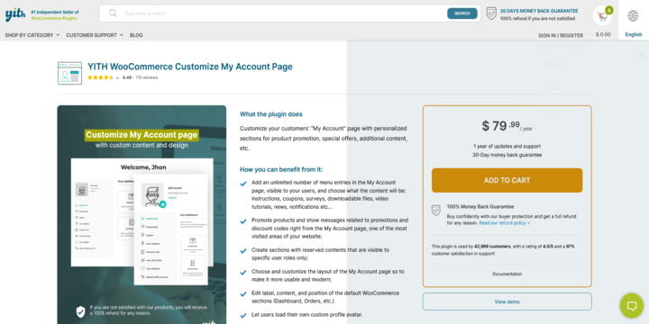 Imagen De YITH WooCommerce Customize My Account Page En Baratillo WP WordPress
