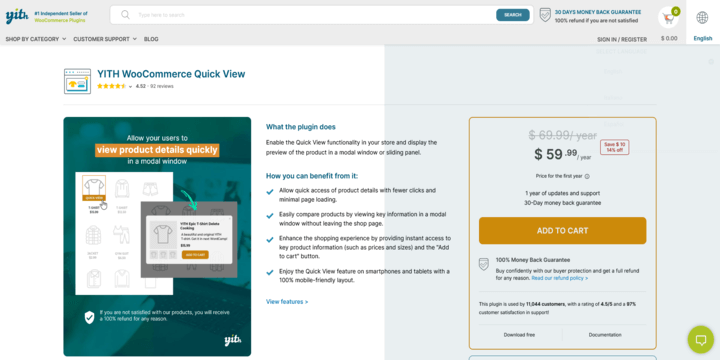 Imagen De YITH WooCommerce Quick View En Baratillo WP WordPress