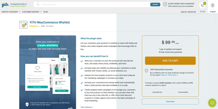 Imagen De YITH WooCommerce Wishlist En Baratillo WP WordPress